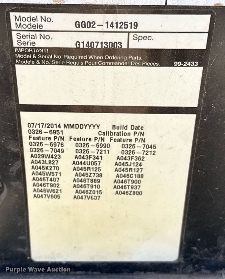 image for item EJ4556 2014 Cummins C36 N6 generator