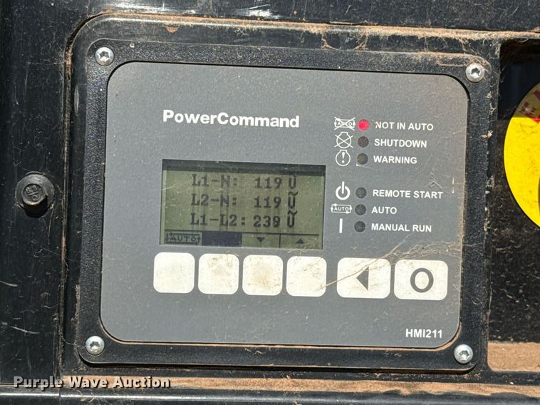 image for item EJ4558 2015 Cummins C25 N6 generator