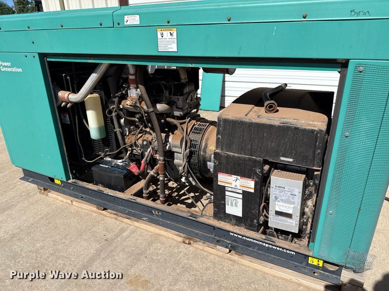 image for item EJ4560 2015 Cummins GG02-1424735 generator