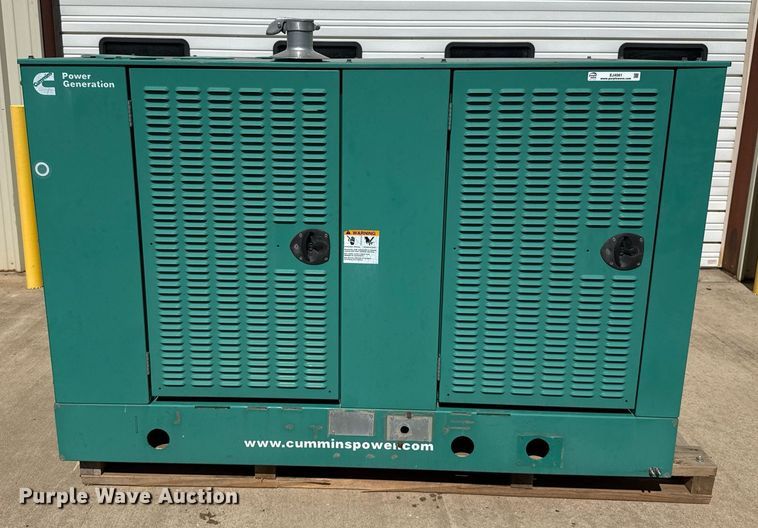 image for item EJ4561 2011 Cummins GGPA-9235841 generator