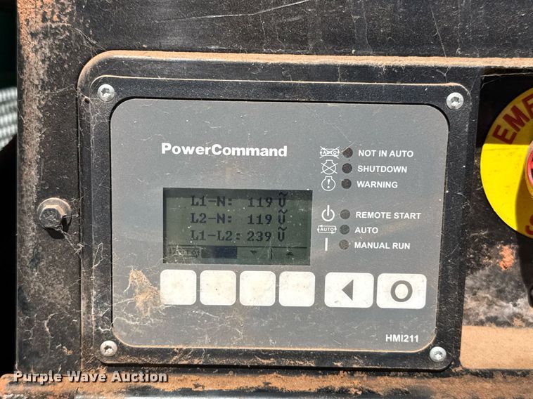 image for item EJ4563 2015 Cummins C25 N6 generator