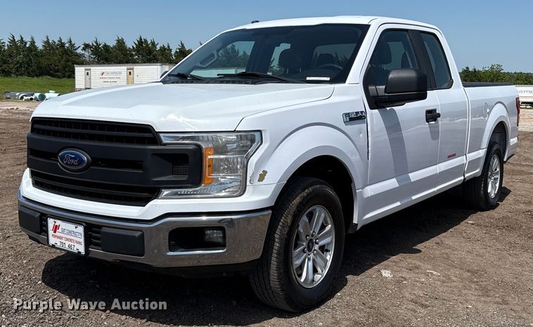 image for item EJ8806 2018 Ford F150 XL SuperCab pickup truck