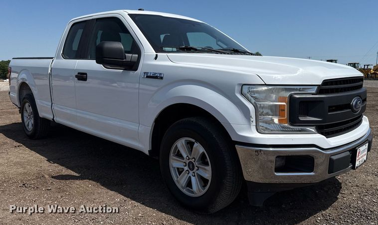 image for item EJ8806 2018 Ford F150 XL SuperCab pickup truck