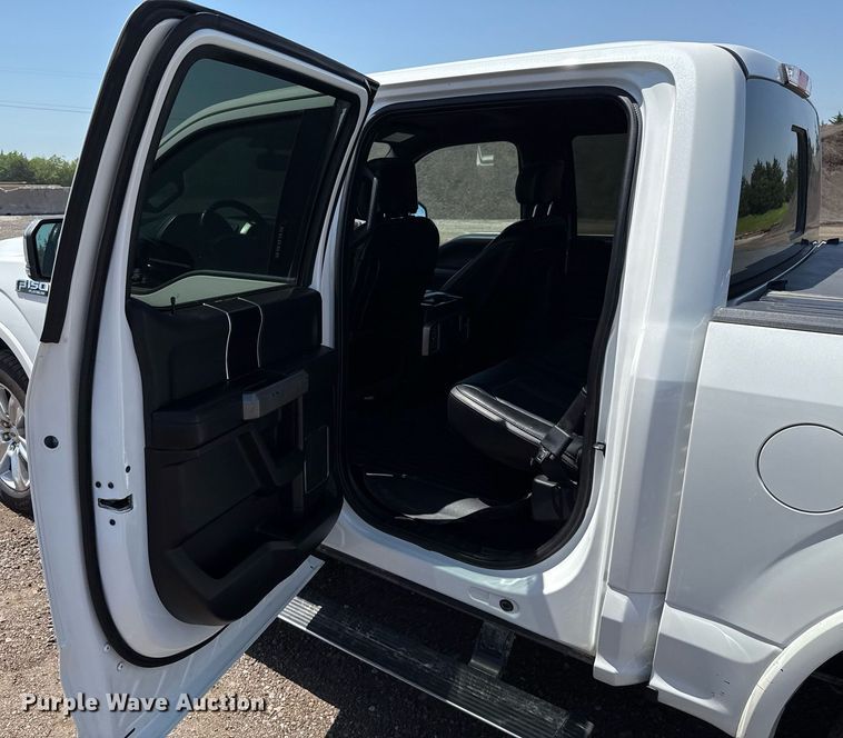 image for item EJ8807 2020 Ford F150 Platinum SuperCrew pickup truck