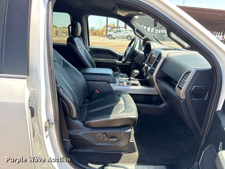 image for item EJ8807 2020 Ford F150 Platinum SuperCrew pickup truck