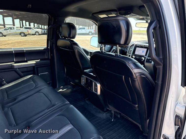 image for item EJ8807 2020 Ford F150 Platinum SuperCrew pickup truck