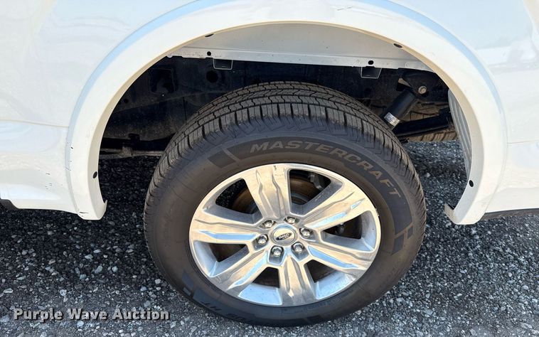 image for item EJ8807 2020 Ford F150 Platinum SuperCrew pickup truck