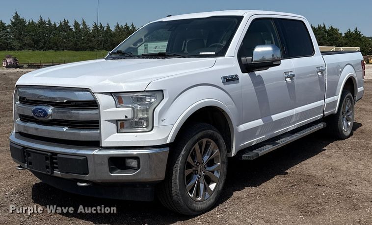 image for item EJ8808 2017 Ford F150 Lariat SuperCrew pickup truck