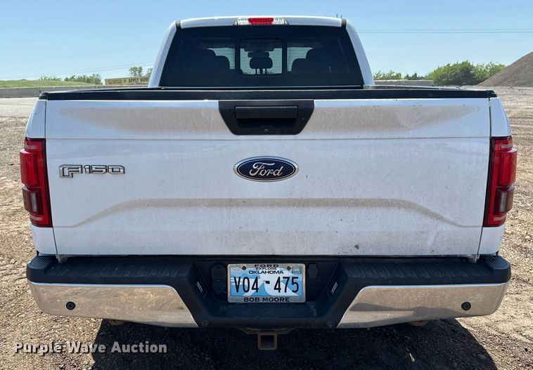 image for item EJ8808 2017 Ford F150 Lariat SuperCrew pickup truck