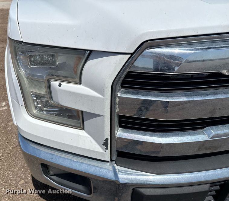 image for item EJ8808 2017 Ford F150 Lariat SuperCrew pickup truck