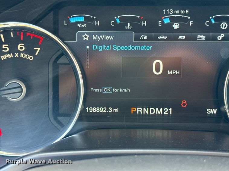 image for item EJ8808 2017 Ford F150 Lariat SuperCrew pickup truck