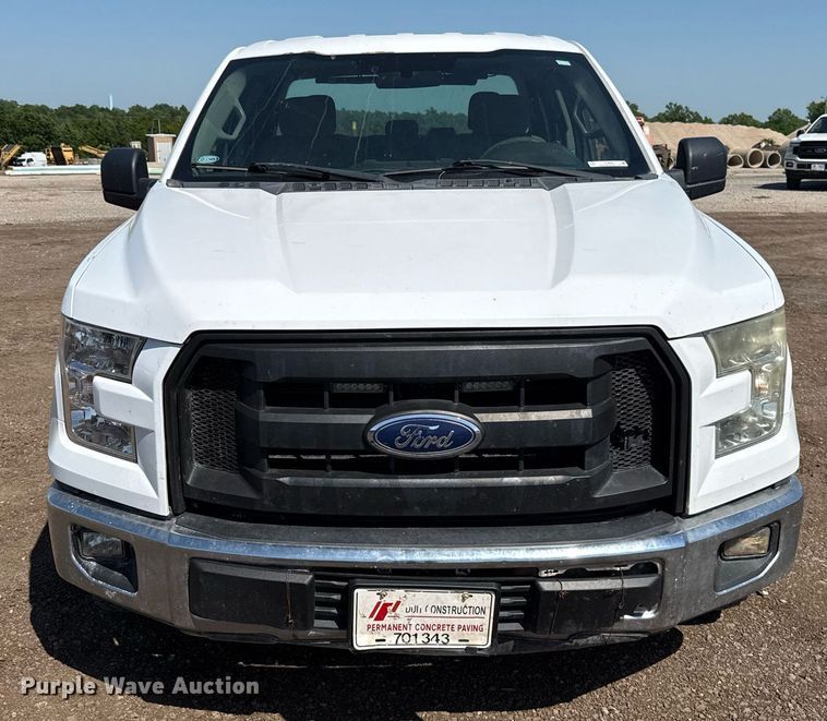 image for item EJ8809 2016 Ford F150 XL SuperCab pickup truck