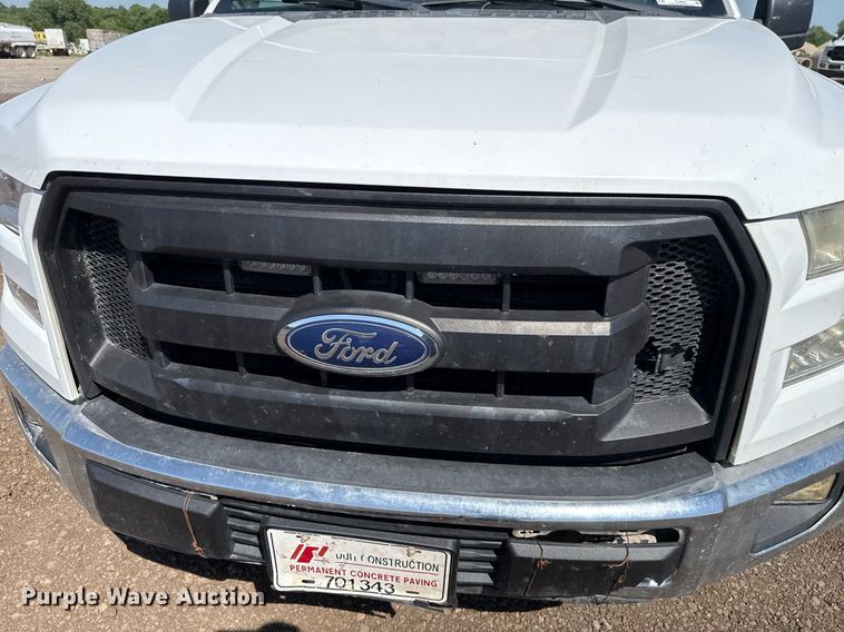 image for item EJ8809 2016 Ford F150 XL SuperCab pickup truck