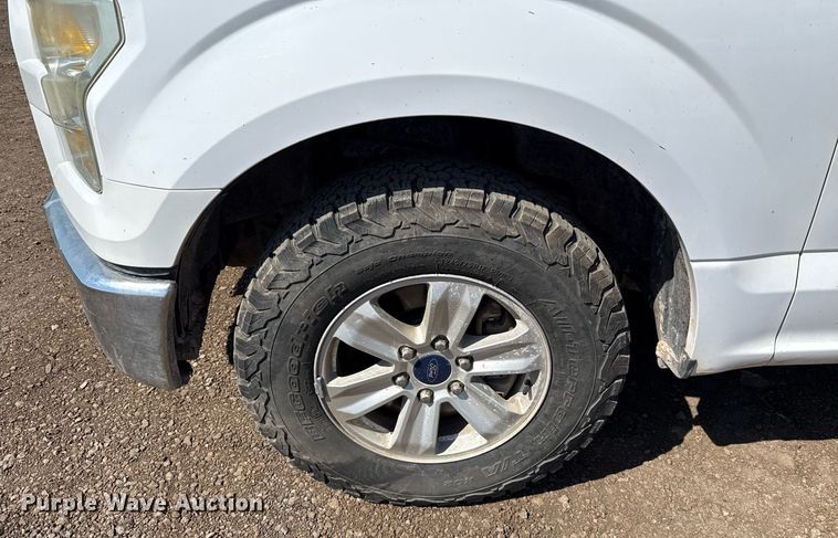 image for item EJ8809 2016 Ford F150 XL SuperCab pickup truck