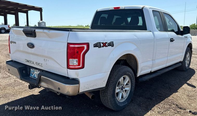 image for item EJ8810 2017 Ford F150 XL SuperCab pickup truck