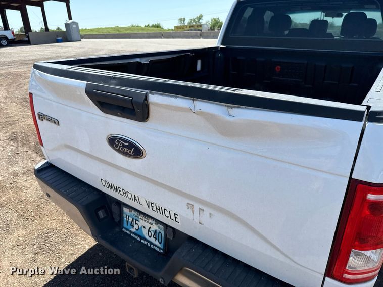 image for item EJ8810 2017 Ford F150 XL SuperCab pickup truck