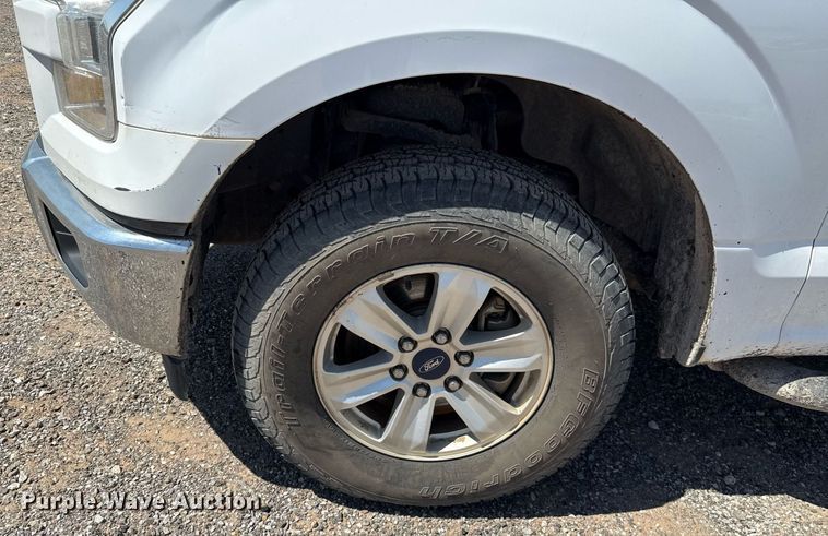 image for item EJ8810 2017 Ford F150 XL SuperCab pickup truck