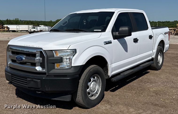 image for item EJ8812 2017 Ford F150 SuperCrew pickup truck