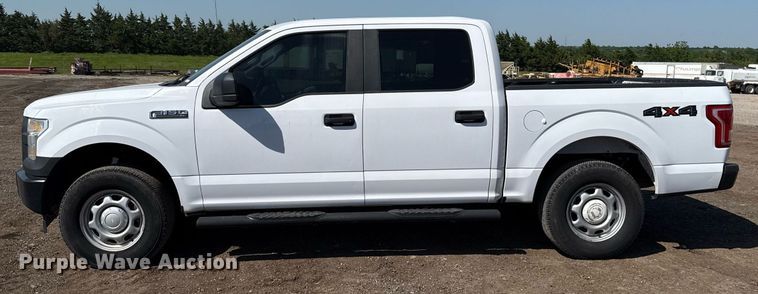 image for item EJ8812 2017 Ford F150 SuperCrew pickup truck