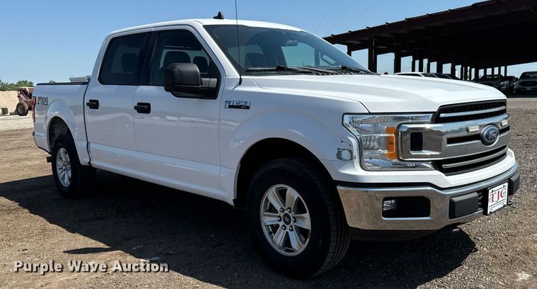 image for item EJ8814 2020 Ford F150 XLT SuperCrew pickup truck