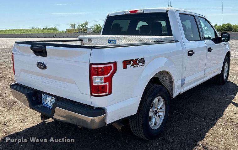 image for item EJ8814 2020 Ford F150 XLT SuperCrew pickup truck