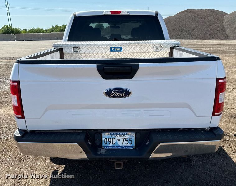 image for item EJ8814 2020 Ford F150 XLT SuperCrew pickup truck