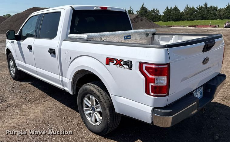 image for item EJ8814 2020 Ford F150 XLT SuperCrew pickup truck