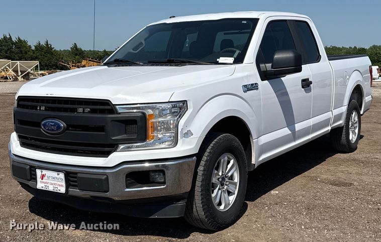 image for item EJ8815 2018 Ford F150 XL SuperCab pickup truck