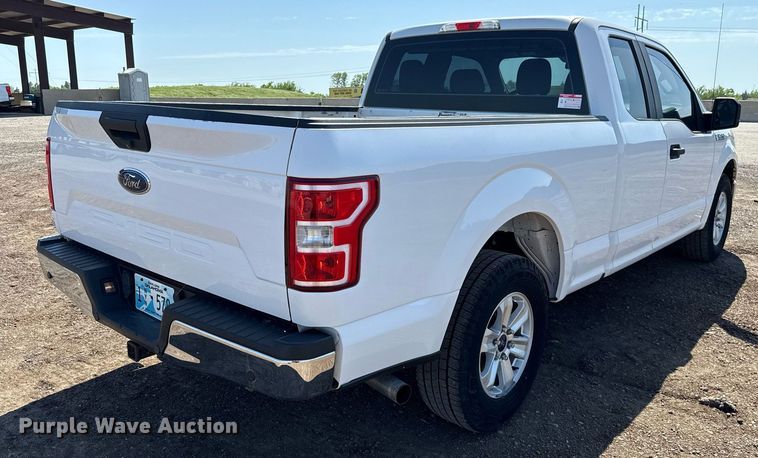 image for item EJ8815 2018 Ford F150 XL SuperCab pickup truck