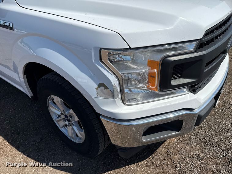 image for item EJ8815 2018 Ford F150 XL SuperCab pickup truck