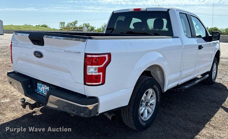 image for item EJ8816 2020 Ford F150 XL SuperCab pickup truck