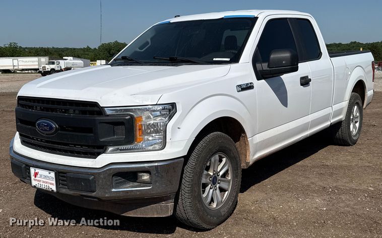 image for item EJ8817 2018 Ford F150 SuperCab pickup truck