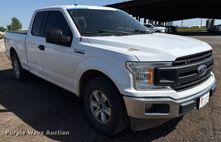 image for item EJ8817 2018 Ford F150 SuperCab pickup truck