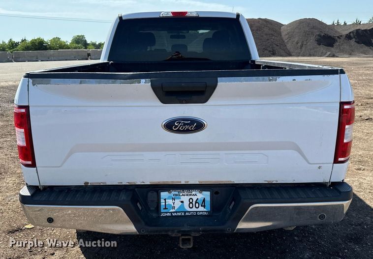 image for item EJ8817 2018 Ford F150 SuperCab pickup truck