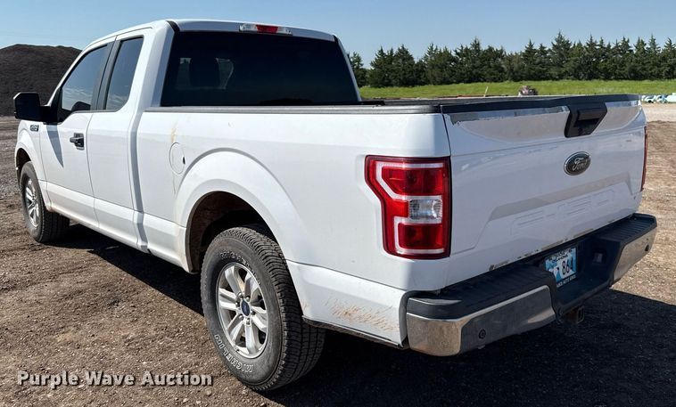 image for item EJ8817 2018 Ford F150 SuperCab pickup truck