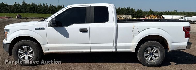 image for item EJ8817 2018 Ford F150 SuperCab pickup truck