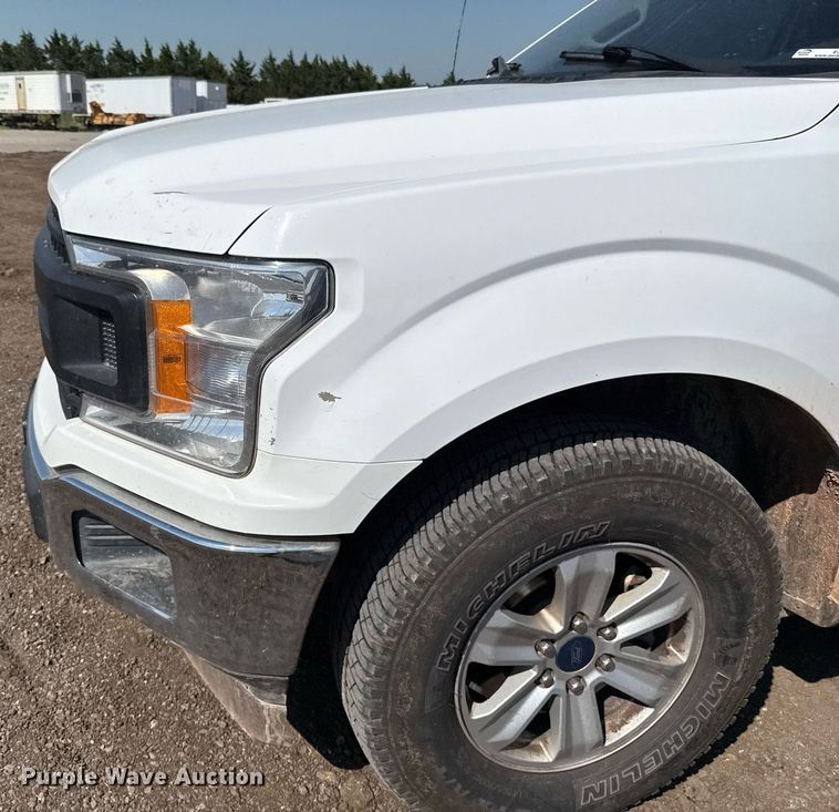 image for item EJ8817 2018 Ford F150 SuperCab pickup truck