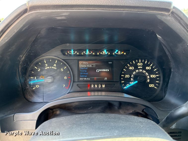 image for item EJ8817 2018 Ford F150 SuperCab pickup truck