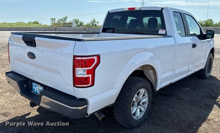 image for item EJ8818 2020 Ford F150 SuperCab pickup truck