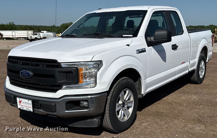 image for item EJ8819 2018 Ford F150 SuperCab pickup truck