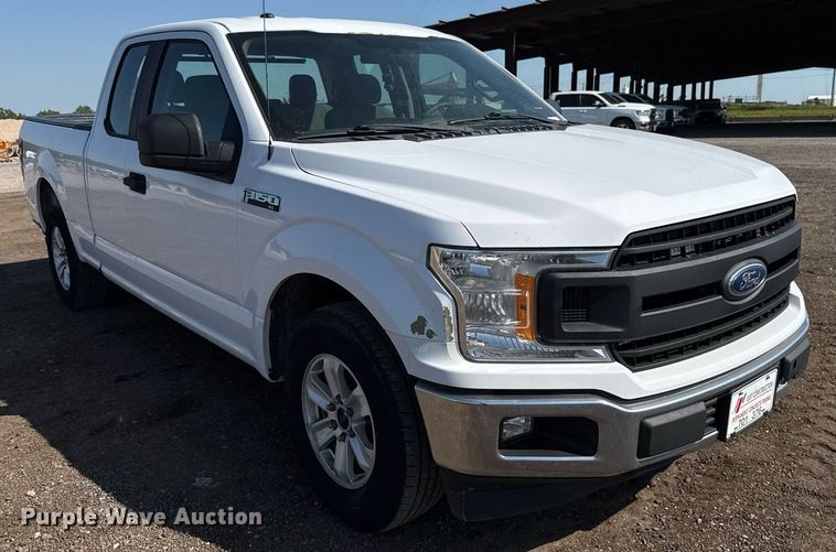 image for item EJ8819 2018 Ford F150 SuperCab pickup truck