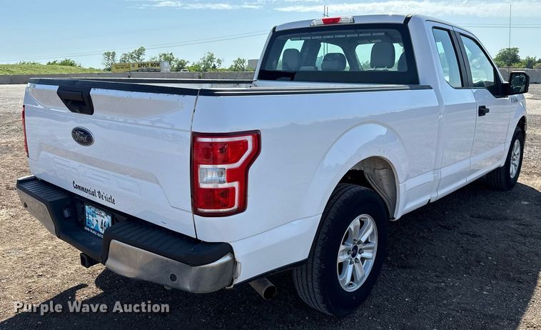 image for item EJ8819 2018 Ford F150 SuperCab pickup truck