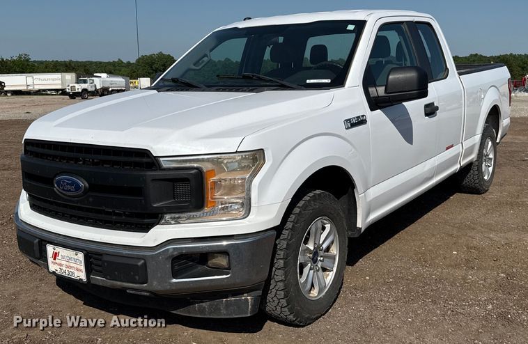 image for item EJ8820 2018 Ford F150 SuperCab pickup truck