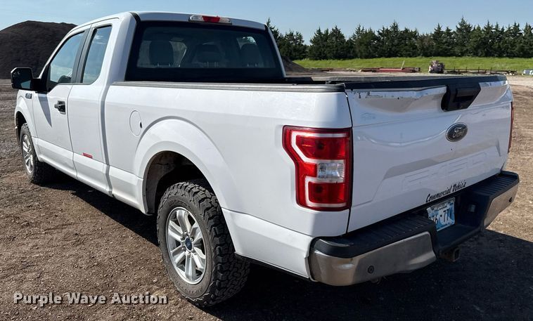 image for item EJ8820 2018 Ford F150 SuperCab pickup truck