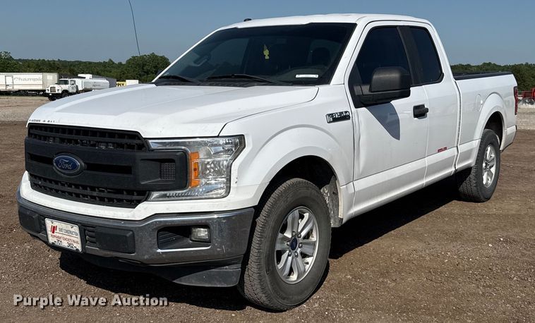 image for item EJ8821 2018 Ford F150 SuperCab pickup truck