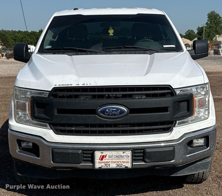 image for item EJ8821 2018 Ford F150 SuperCab pickup truck