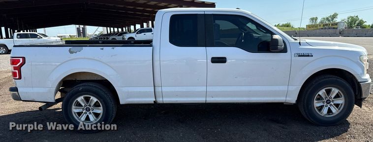 image for item EJ8821 2018 Ford F150 SuperCab pickup truck