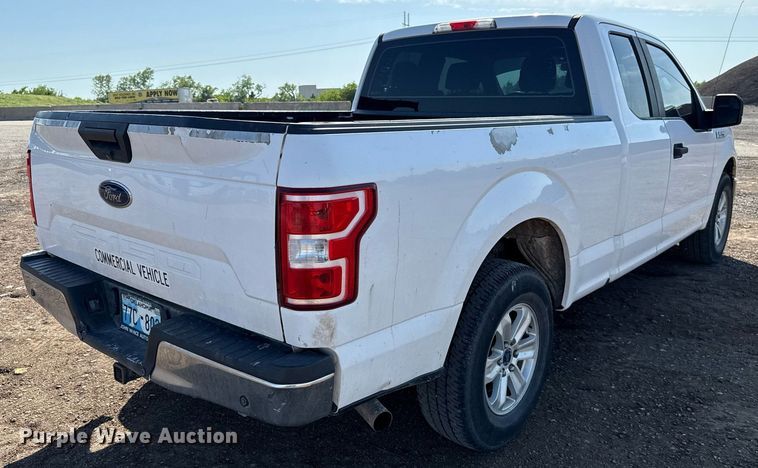 image for item EJ8821 2018 Ford F150 SuperCab pickup truck