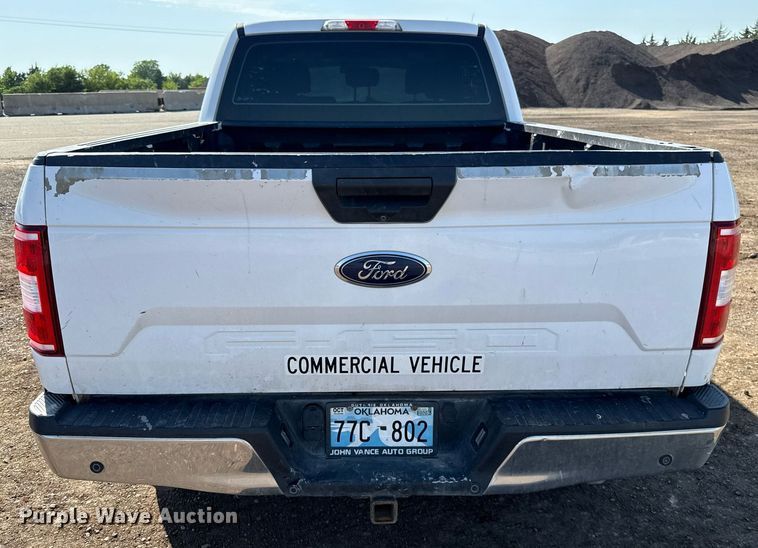 image for item EJ8821 2018 Ford F150 SuperCab pickup truck