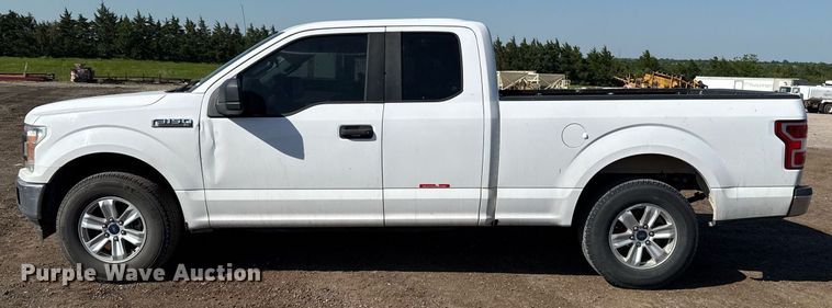 image for item EJ8821 2018 Ford F150 SuperCab pickup truck